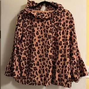 Elizabeth Wilson Cheetah Top